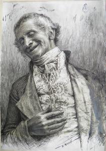 Der Dealer (32x22,2 cm)